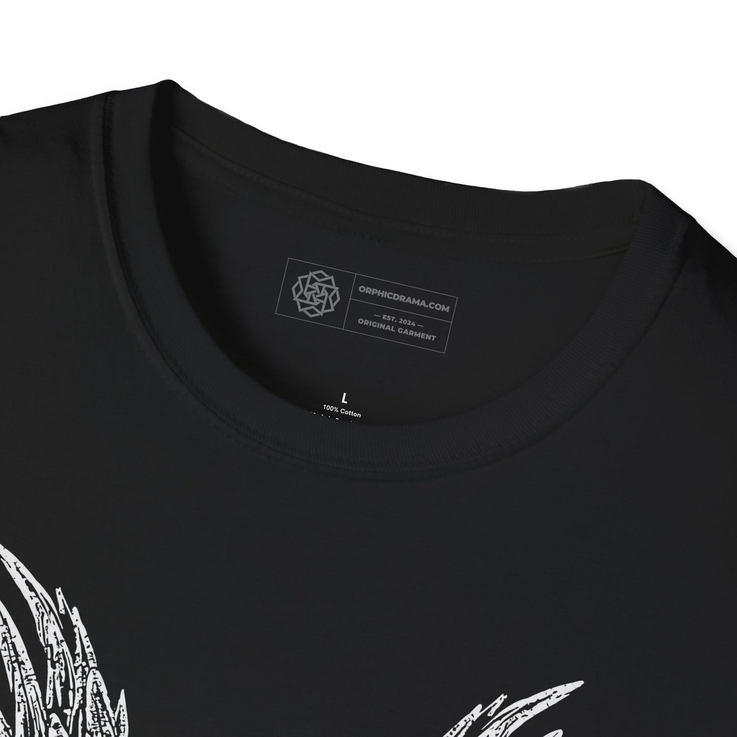 Winged Demon T-Shirt – Dark Grunge Illustration