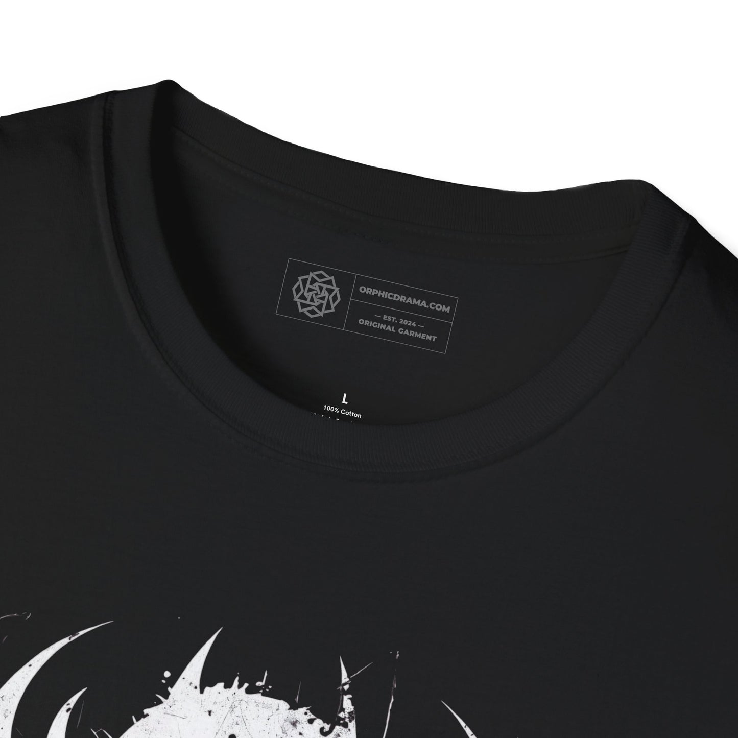 Spiked Skull T-Shirt – Brutal Gothic Grunge Design