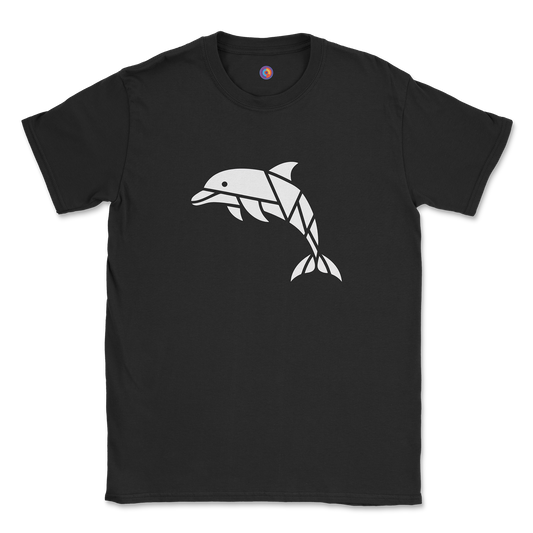 Geometric Dolphin T-Shirt
