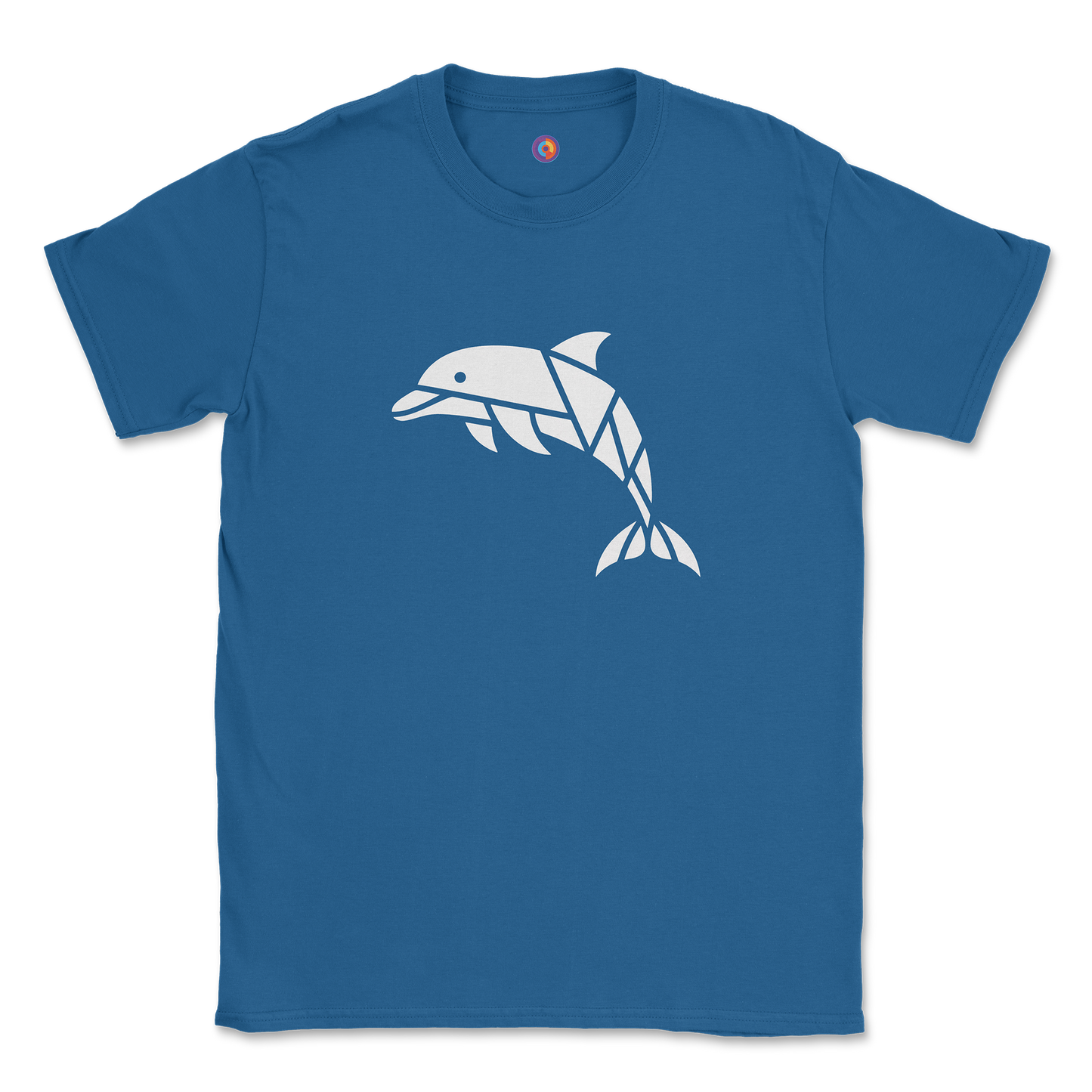 Geometric Dolphin T-Shirt
