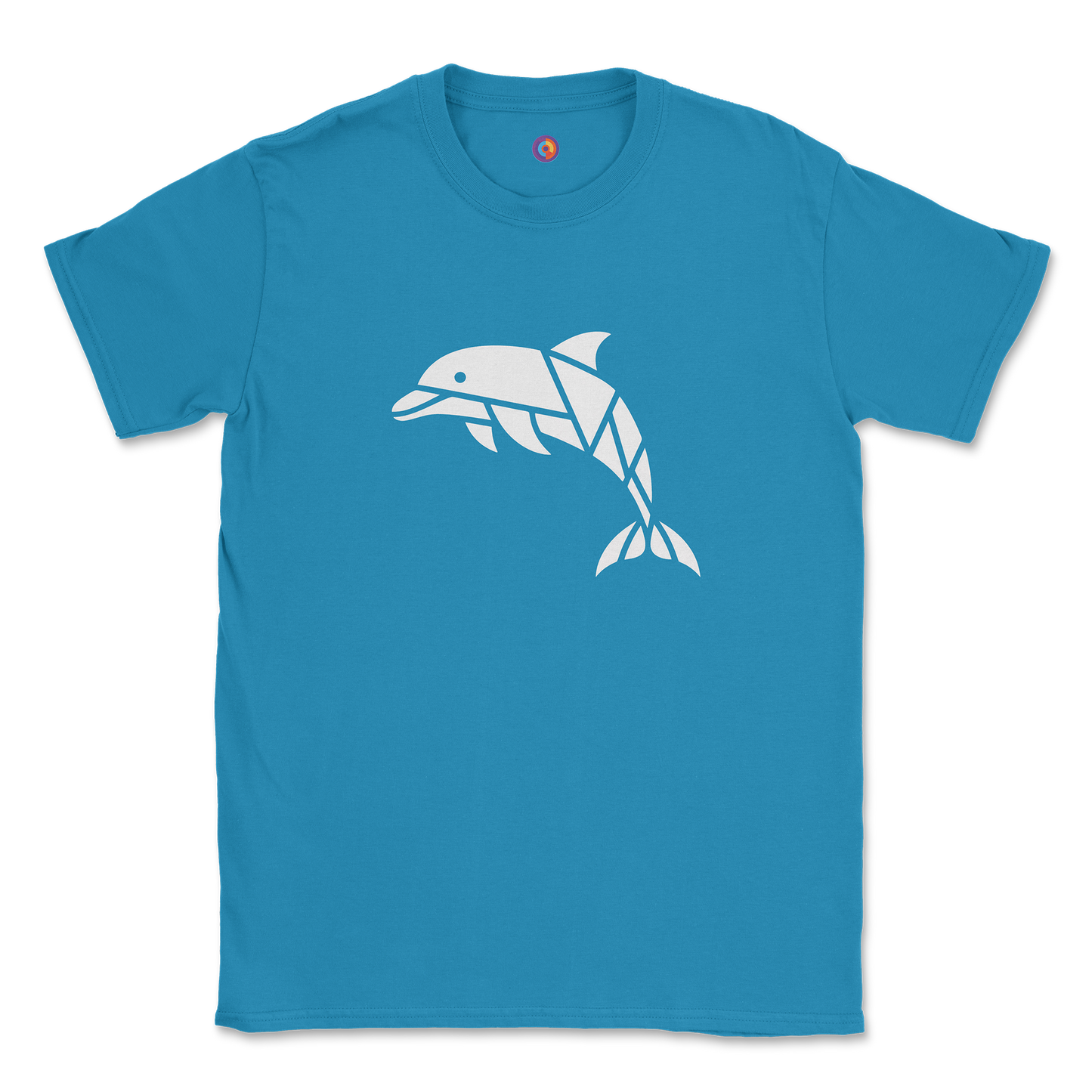 Geometric Dolphin T-Shirt