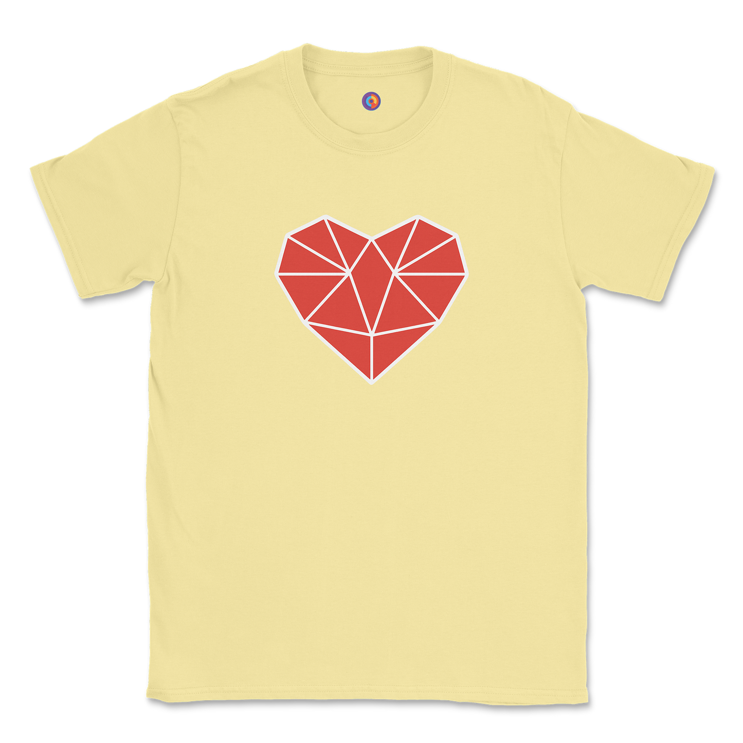 Geometric Heart T-Shirt