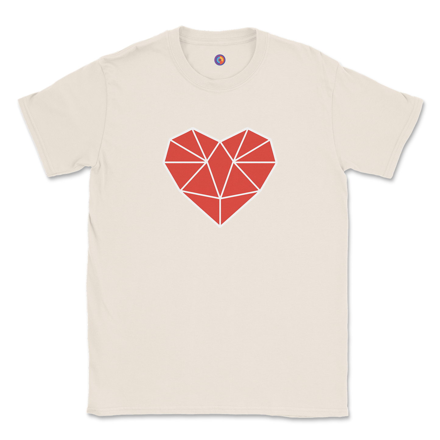 Geometric Heart T-Shirt