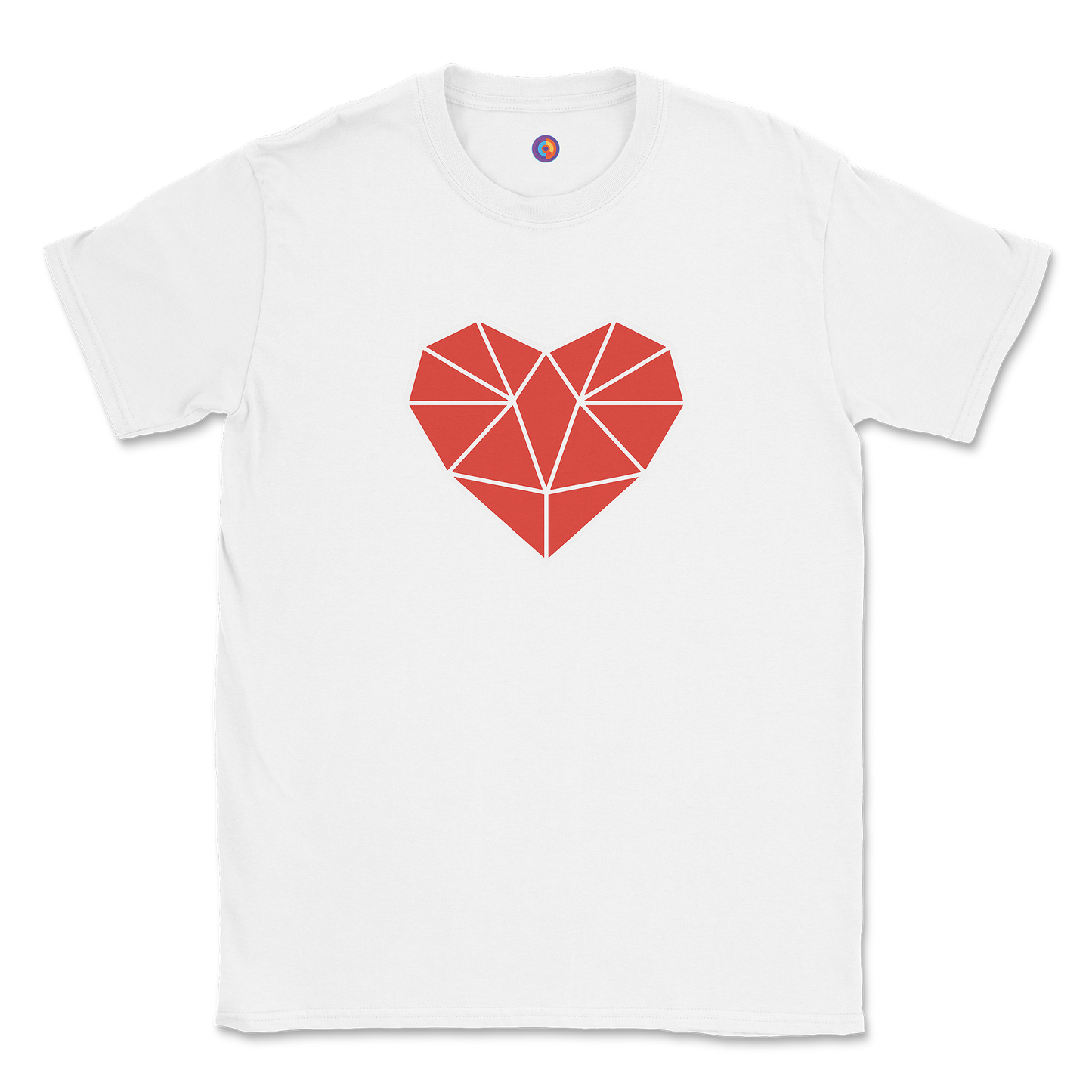 Geometric Heart T-Shirt