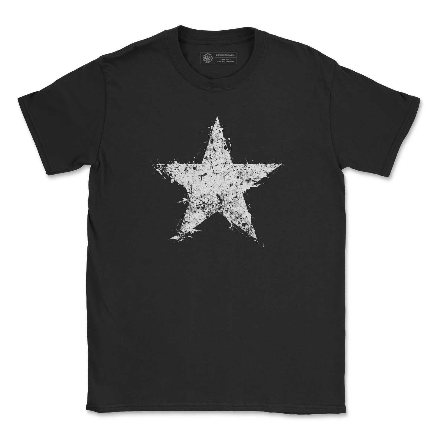 Grunge Star T-Shirt - Vintage Y2K Distressed Graphic Tee