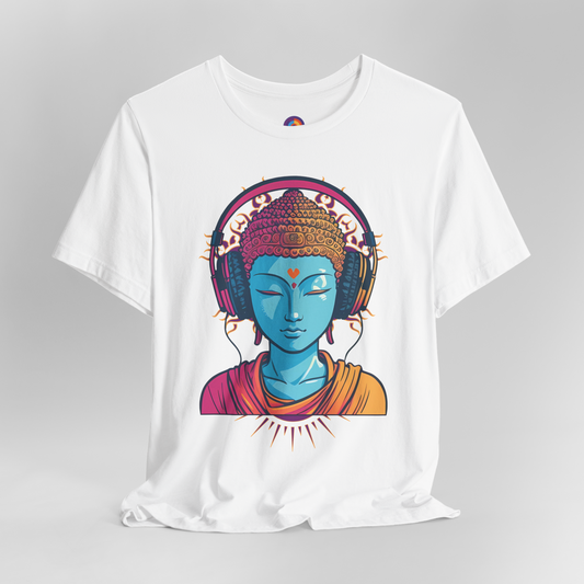 Zen Beats - Buddha Headphones T-Shirt