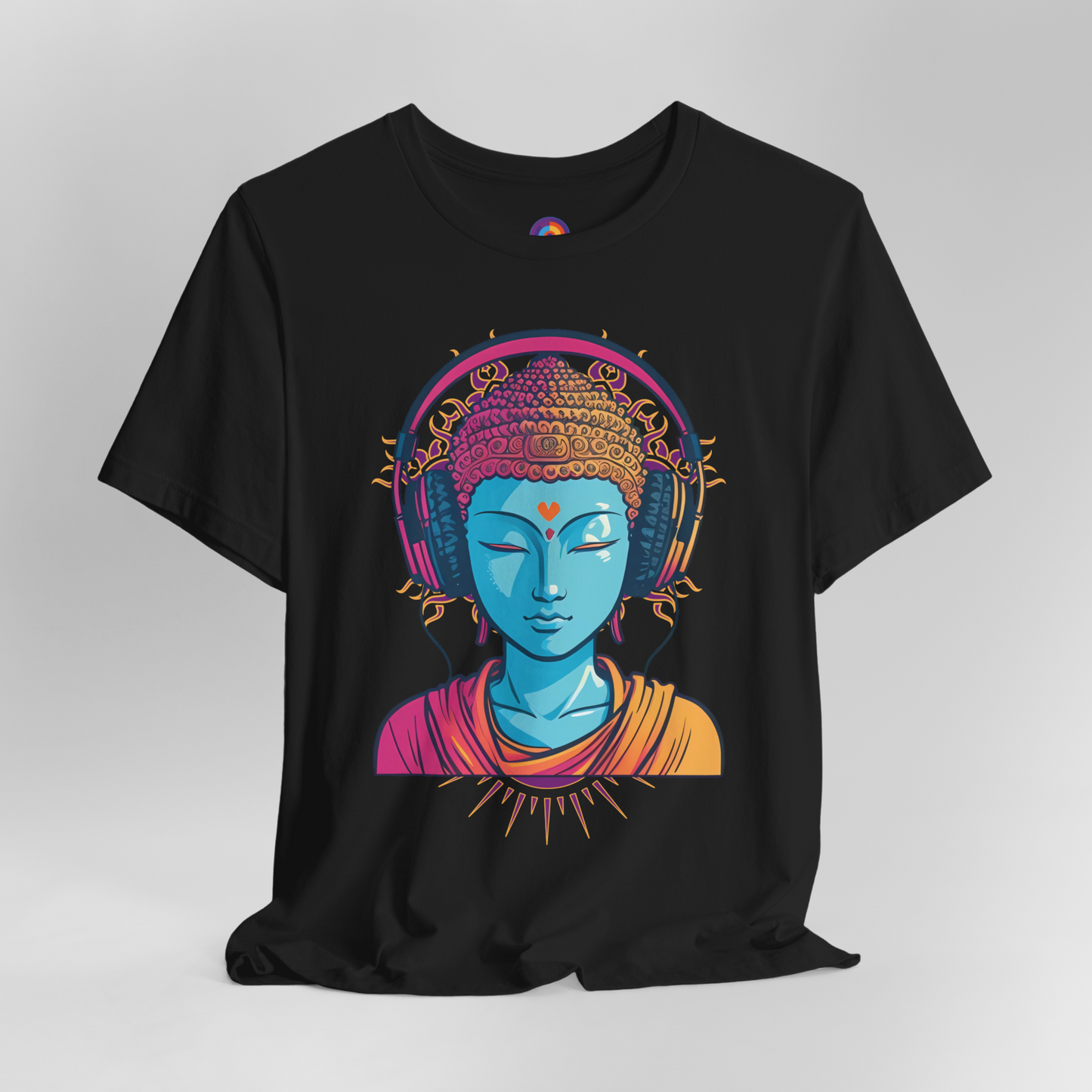 Zen Beats - Buddha Headphones T-Shirt