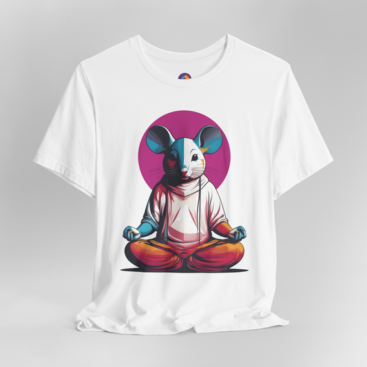 Mindful Mouse - Meditating Mouse T-Shirt