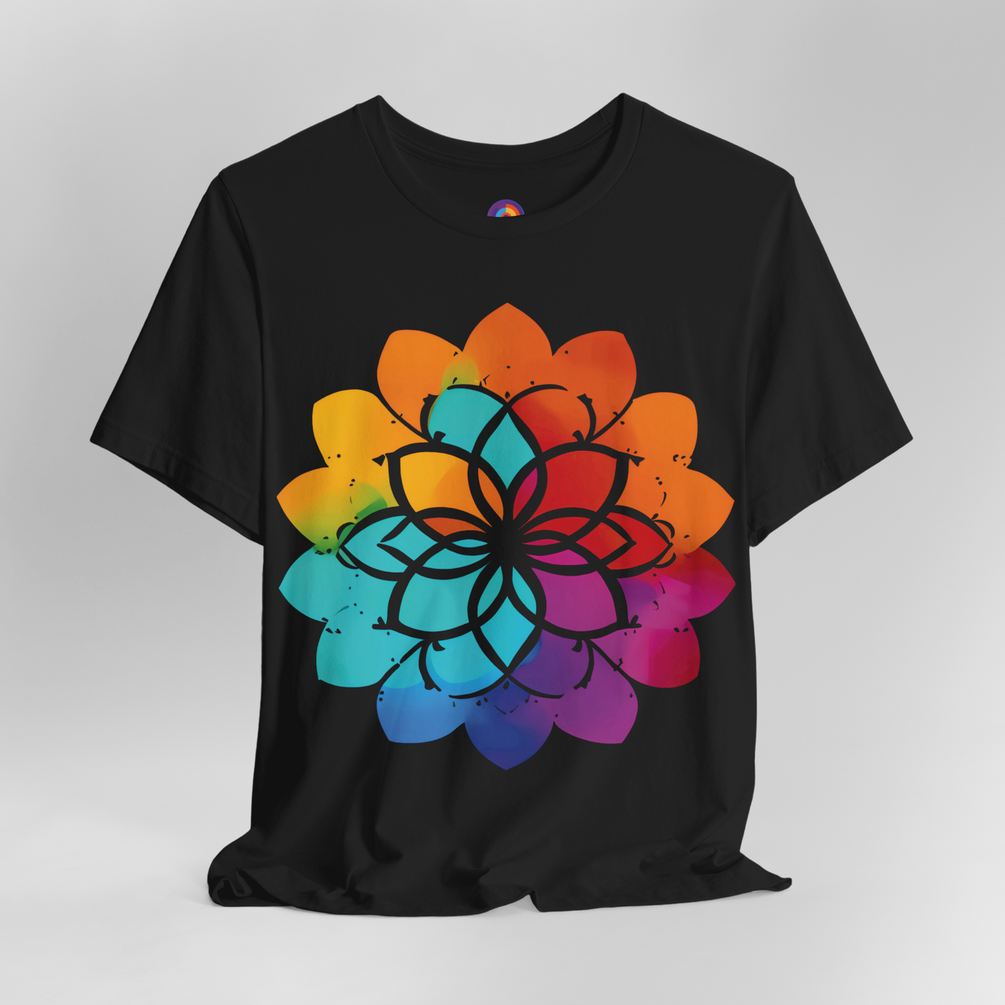 Harmony Petals - Mandala T-Shirt