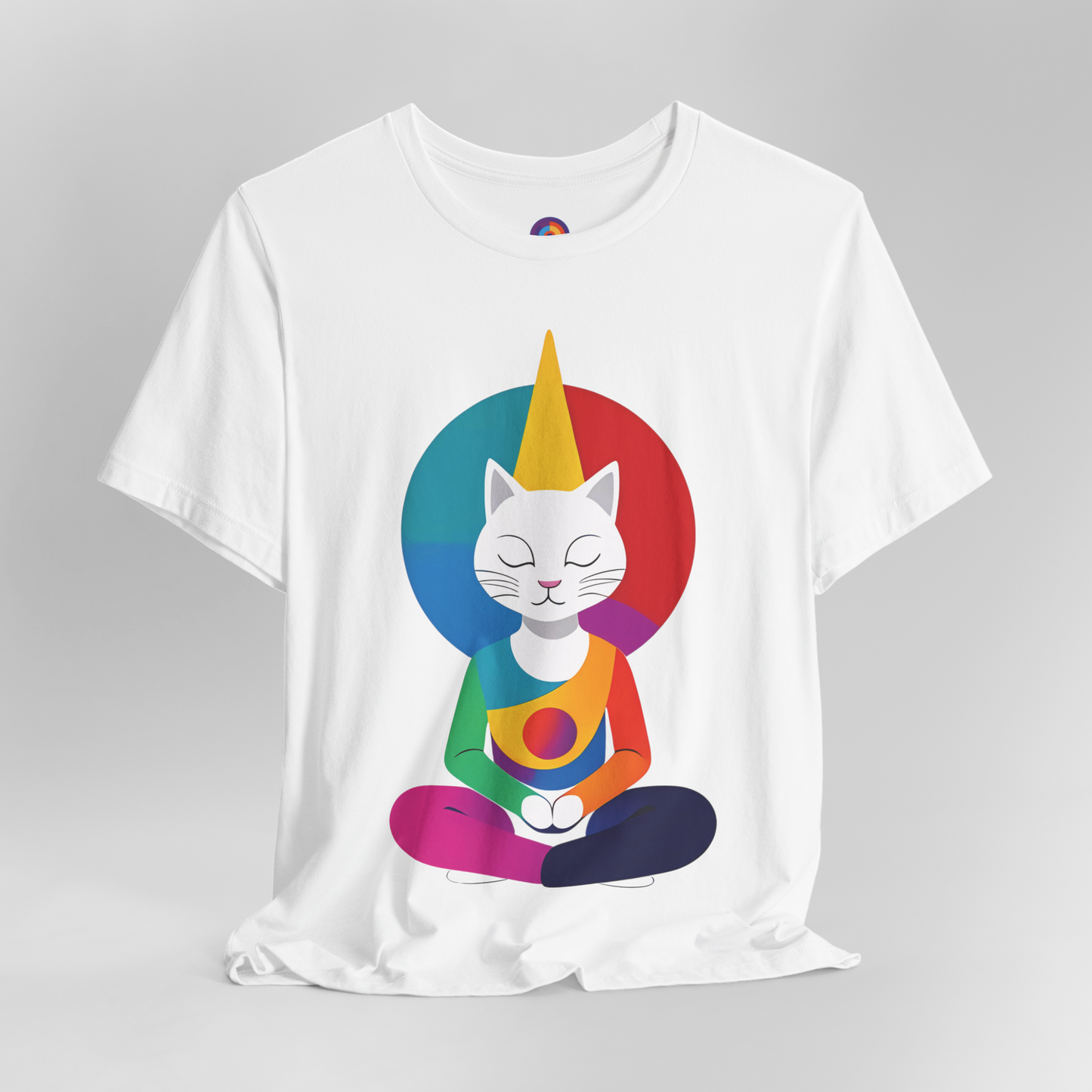 Meditating Cat T-Shirt