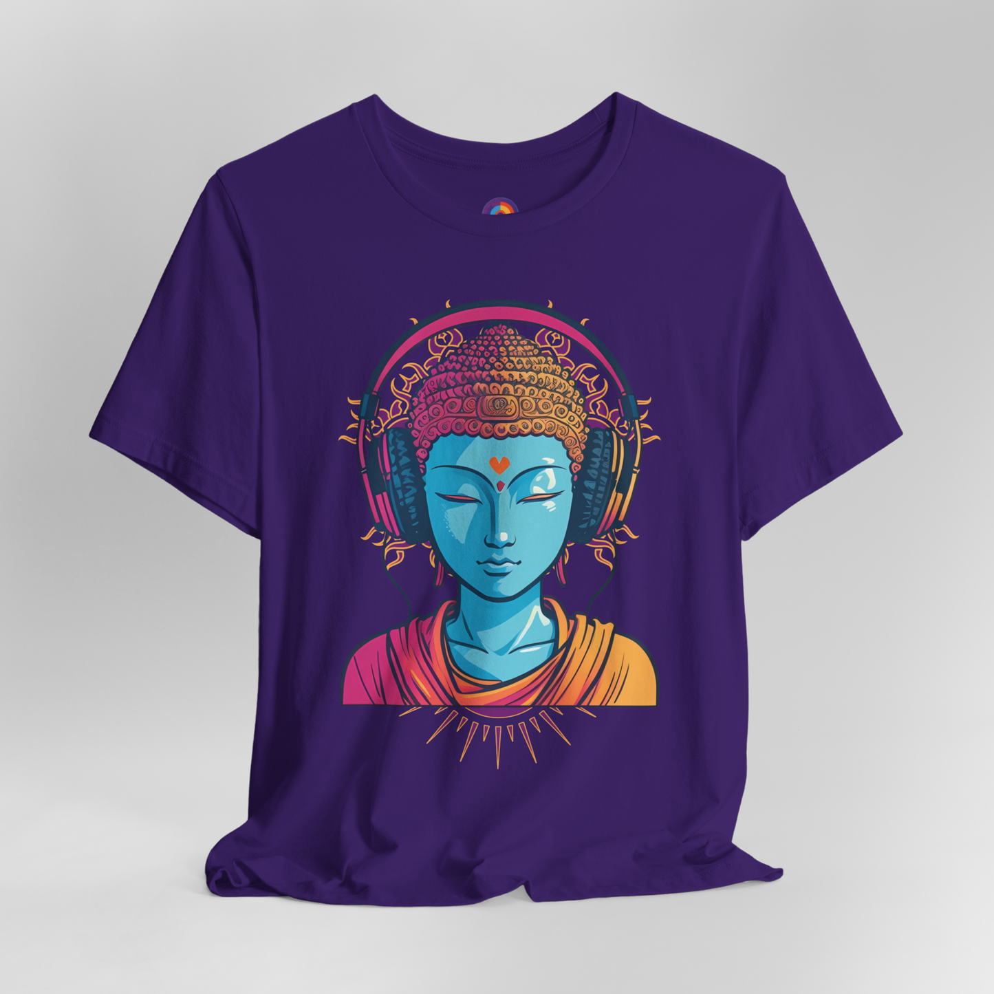 Zen Beats - Buddha Headphones T-Shirt