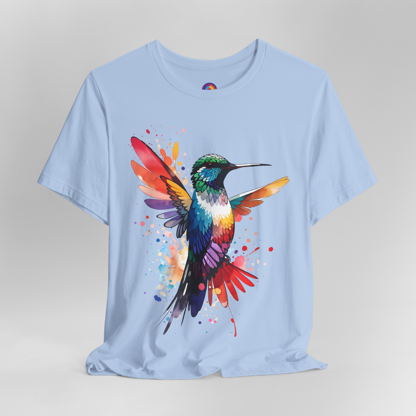 Watercolor Flight - Hummingbird T-Shirt