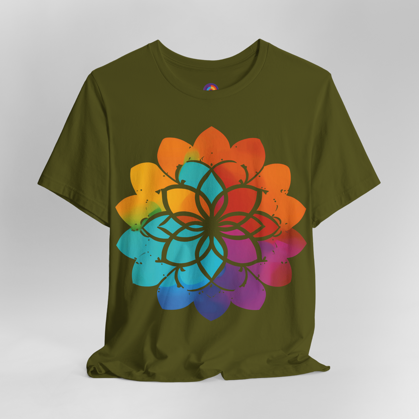 Harmony Petals - Mandala T-Shirt