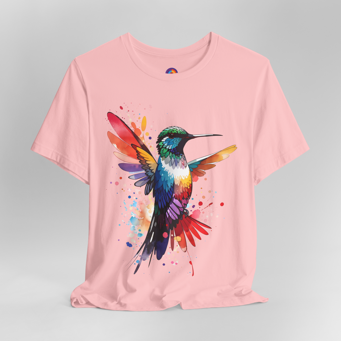 Watercolor Flight - Hummingbird T-Shirt