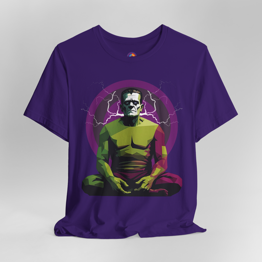 Tranquil Frank - Meditating Frankenstein T-Shirt