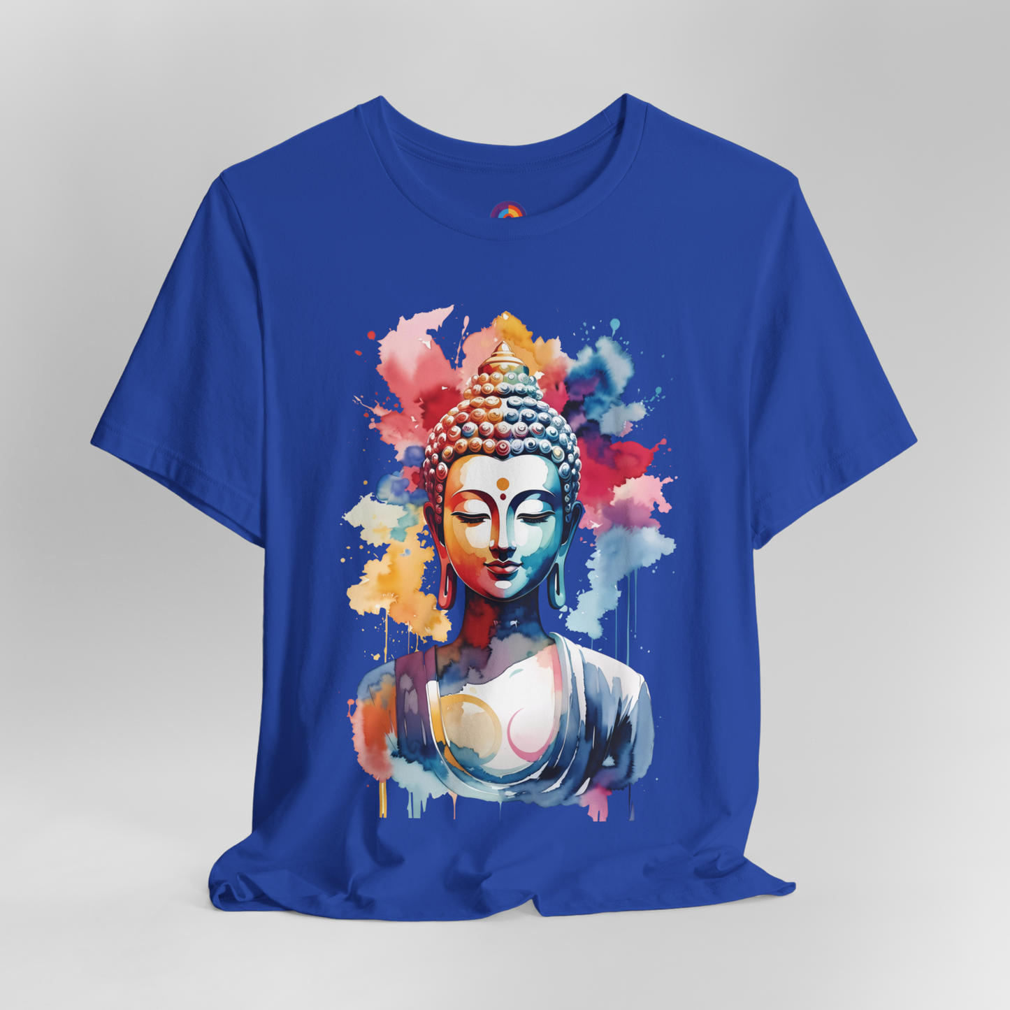 Watercolor Enlightenment - Meditating Buddha T-Shirt