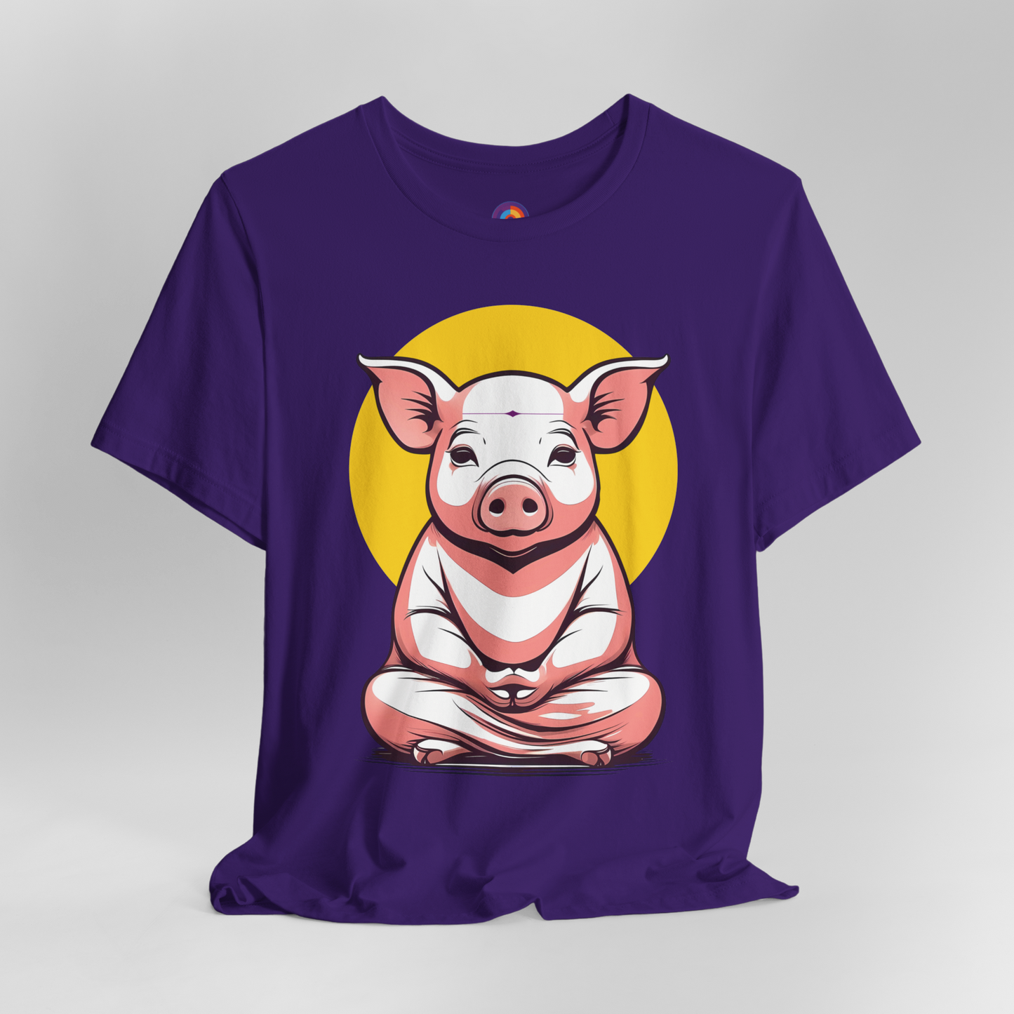 Piggy Zen - Mediating Pig T-Shirt