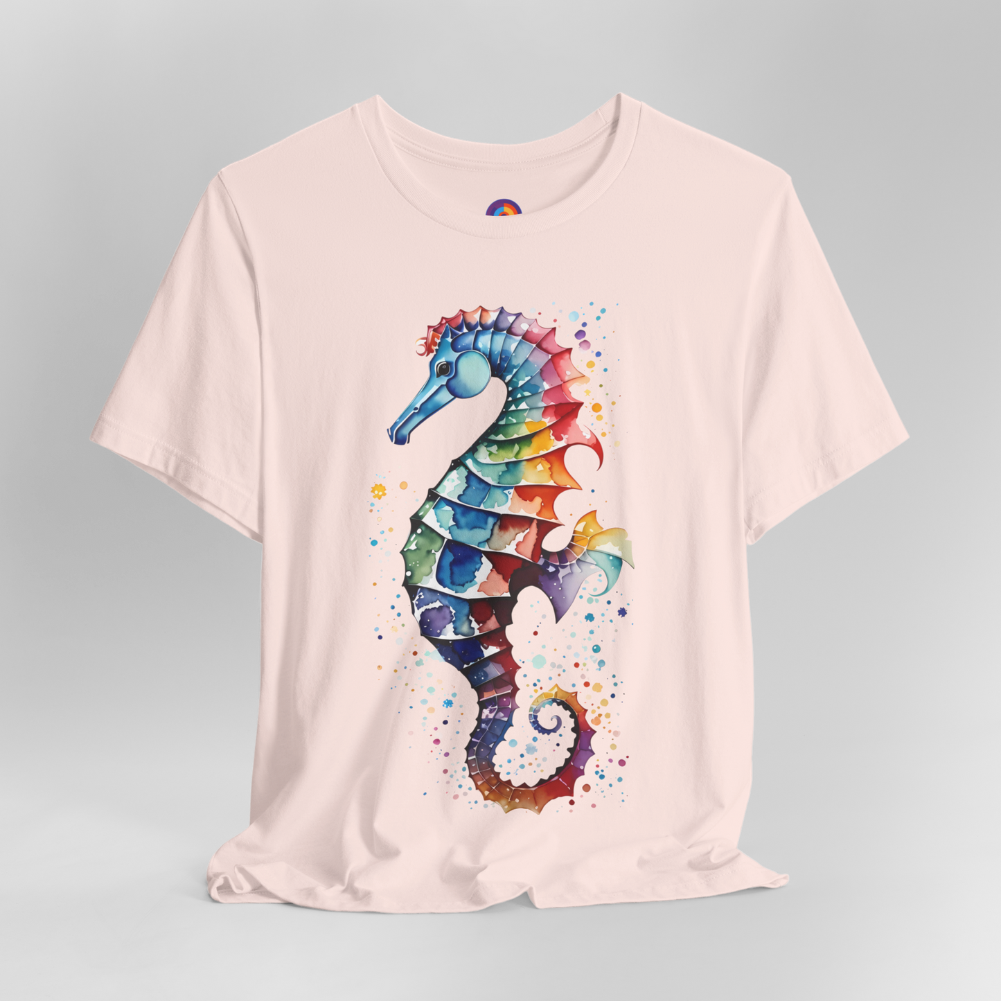 Pastel Marine Horse - Seahorse T-Shirt