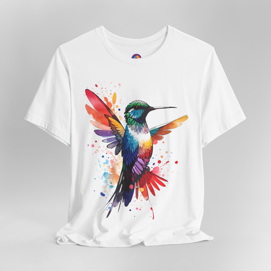 Watercolor Flight - Hummingbird T-Shirt