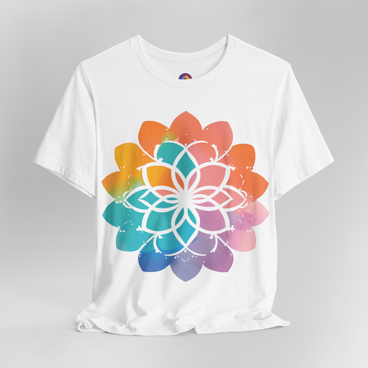 Harmony Petals - Mandala T-Shirt