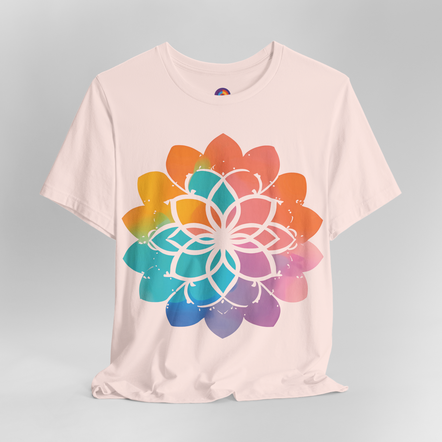 Harmony Petals - Mandala T-Shirt