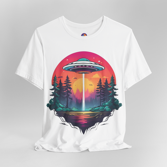 Cosmic Woodland - UFO T-Shirt