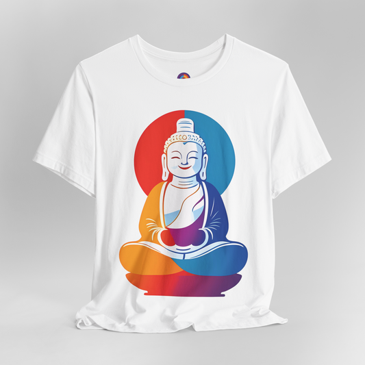 Joyful Buddha - Meditating Buddha T-Shirt