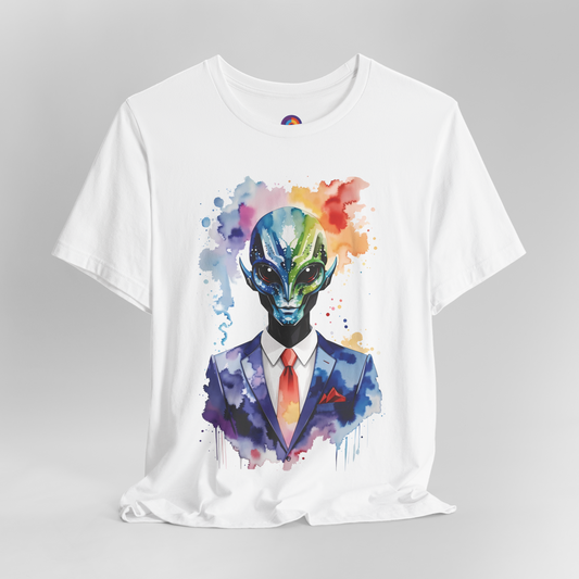 Cosmic Executive - Alien T-Shirt