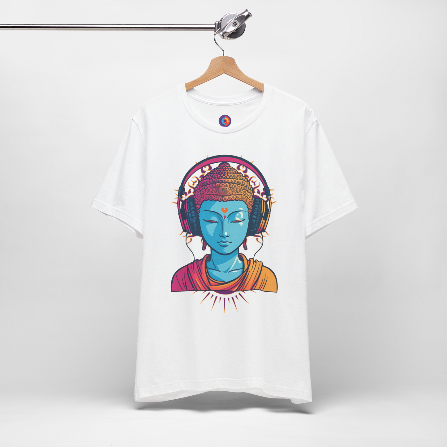 Zen Beats - Buddha Headphones T-Shirt