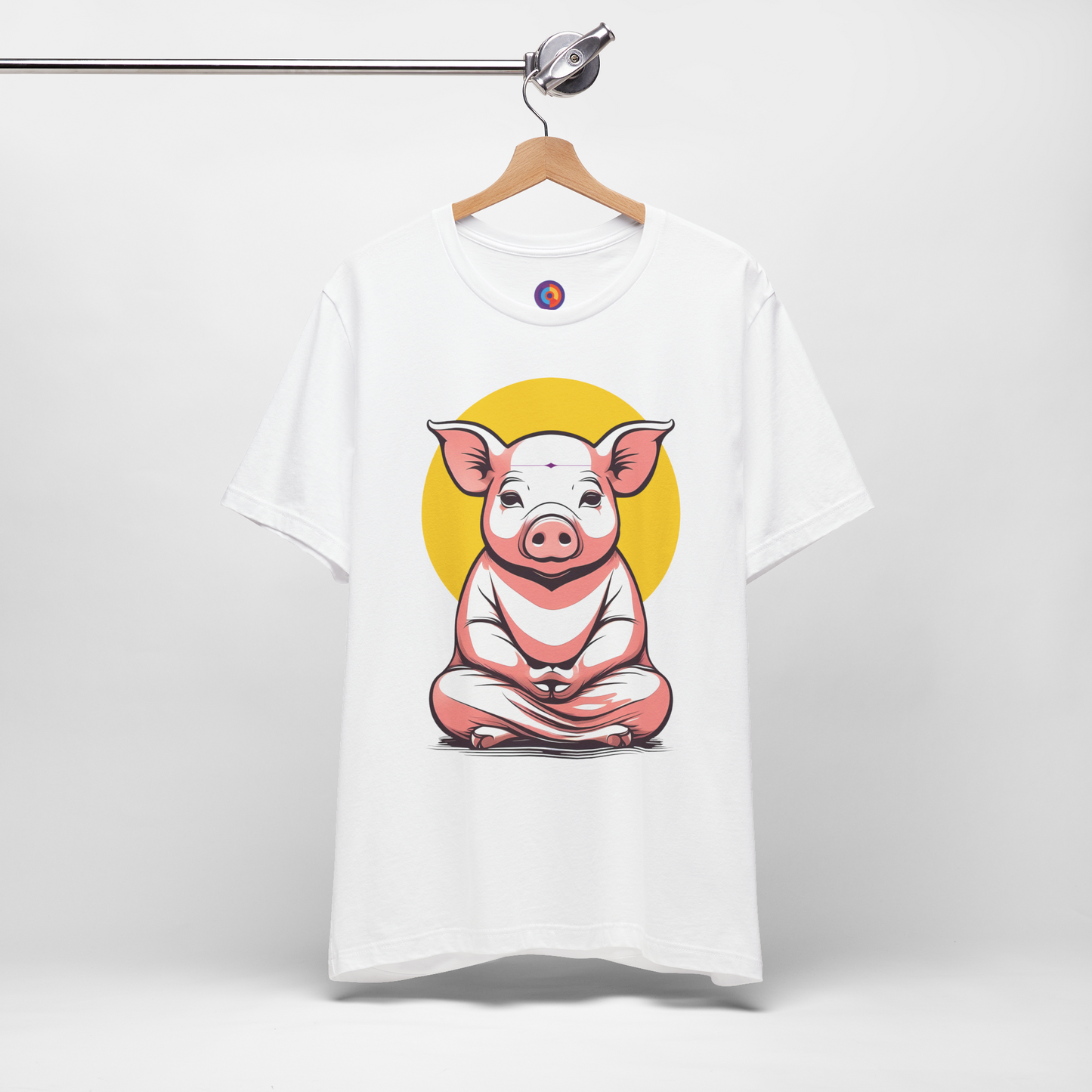 Piggy Zen - Mediating Pig T-Shirt