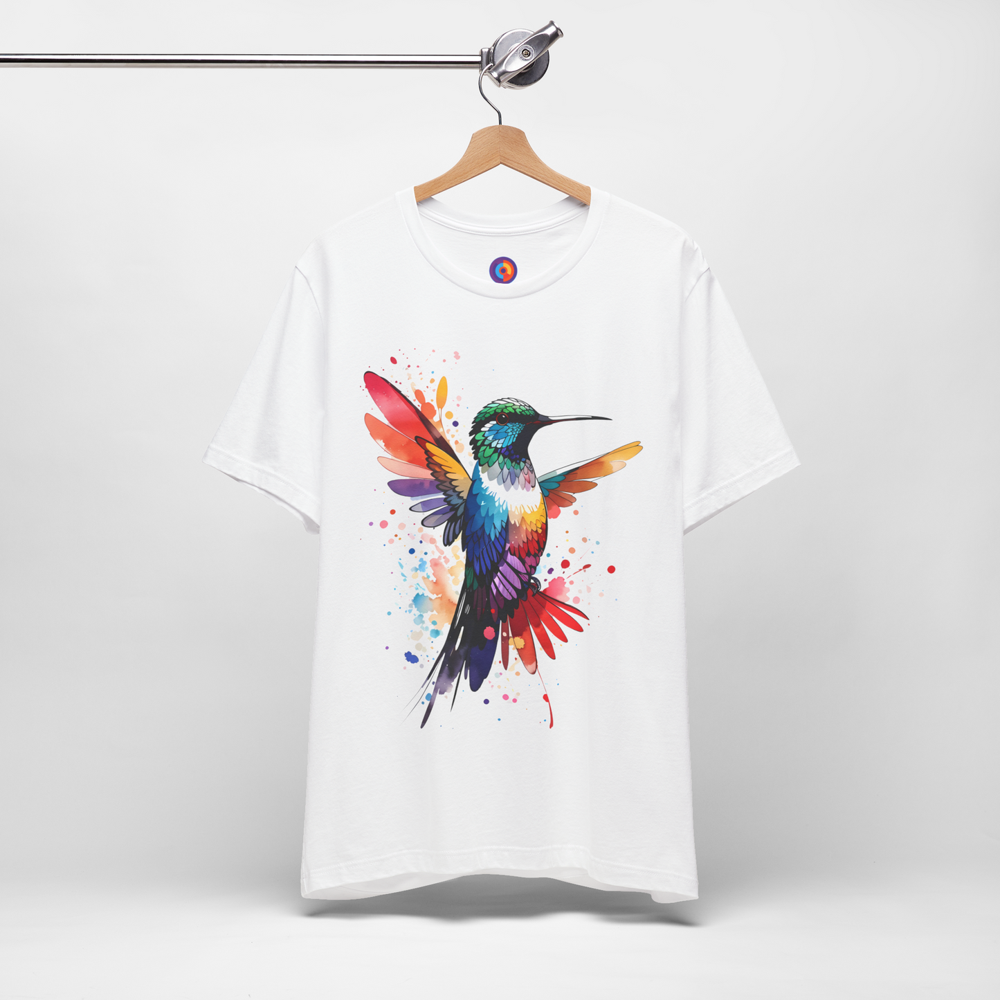 Watercolor Flight - Hummingbird T-Shirt