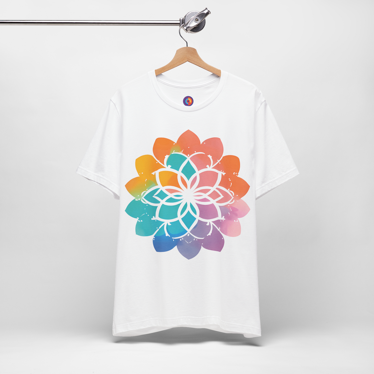 Harmony Petals - Mandala T-Shirt