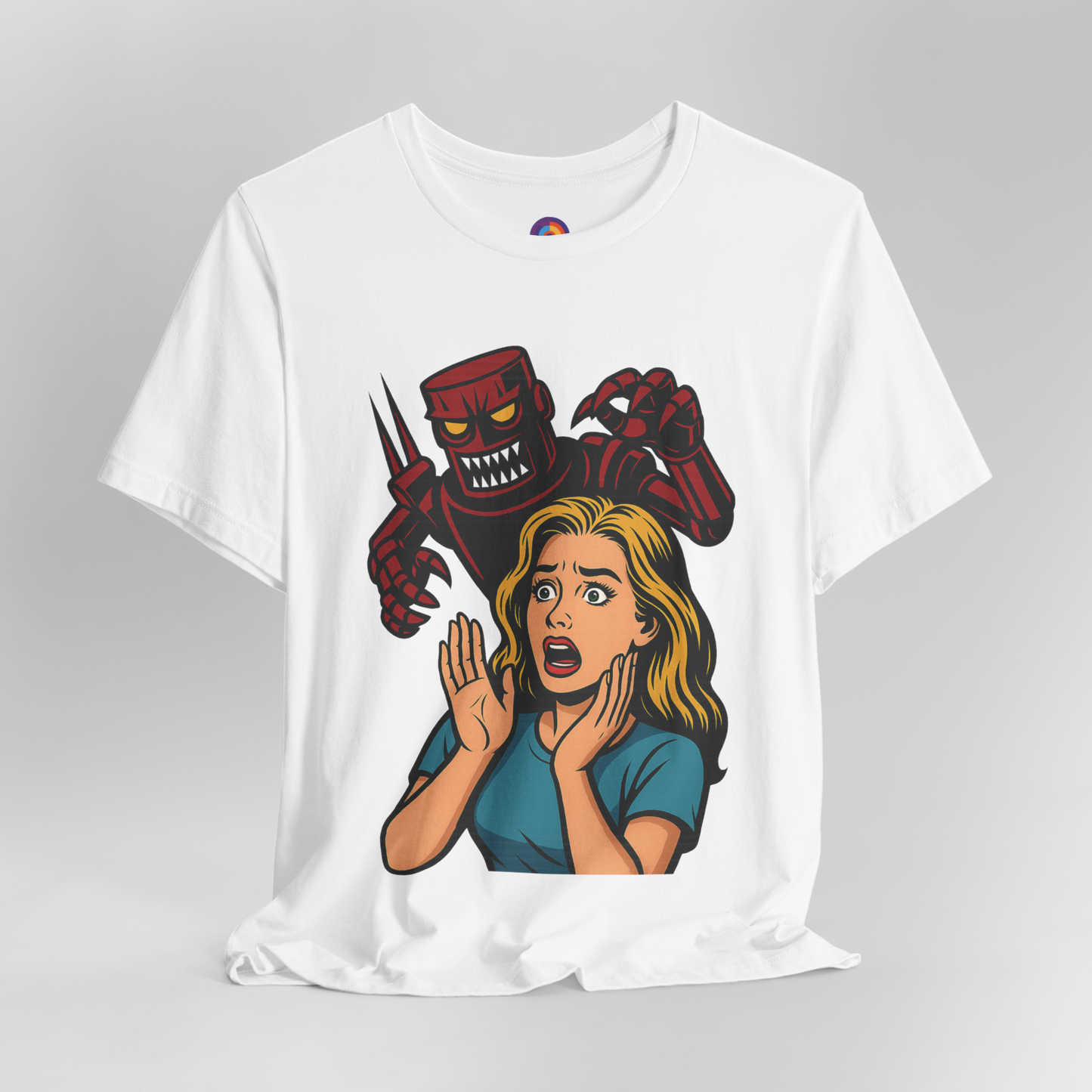 Robot T-Shirt – Vintage Sci-Fi Comic Art