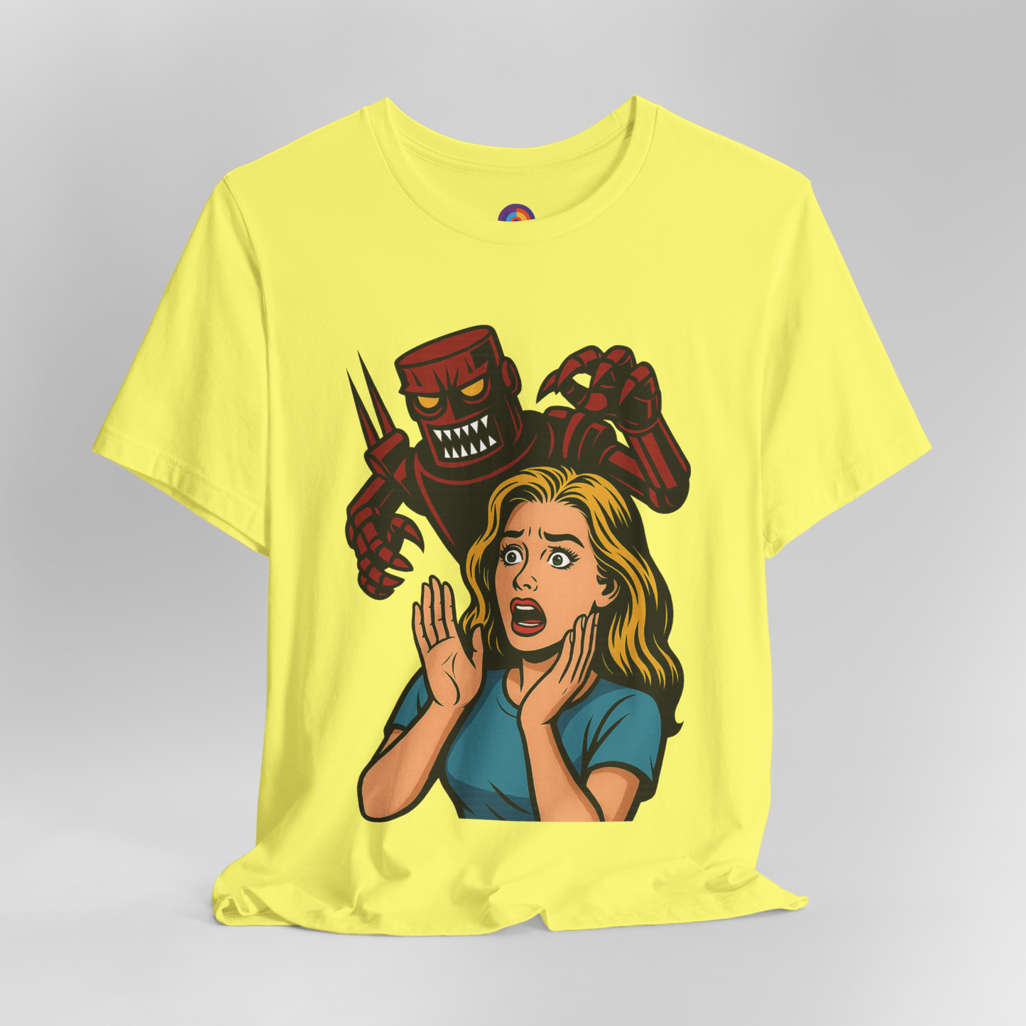 Robot T-Shirt – Vintage Sci-Fi Comic Art