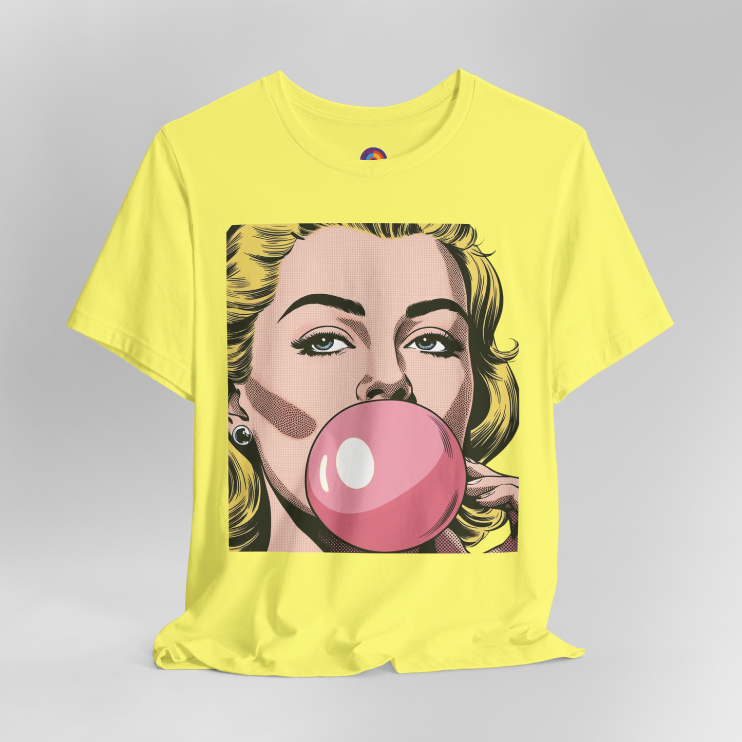 Bubblegum Girl – Pop Art T-Shirt