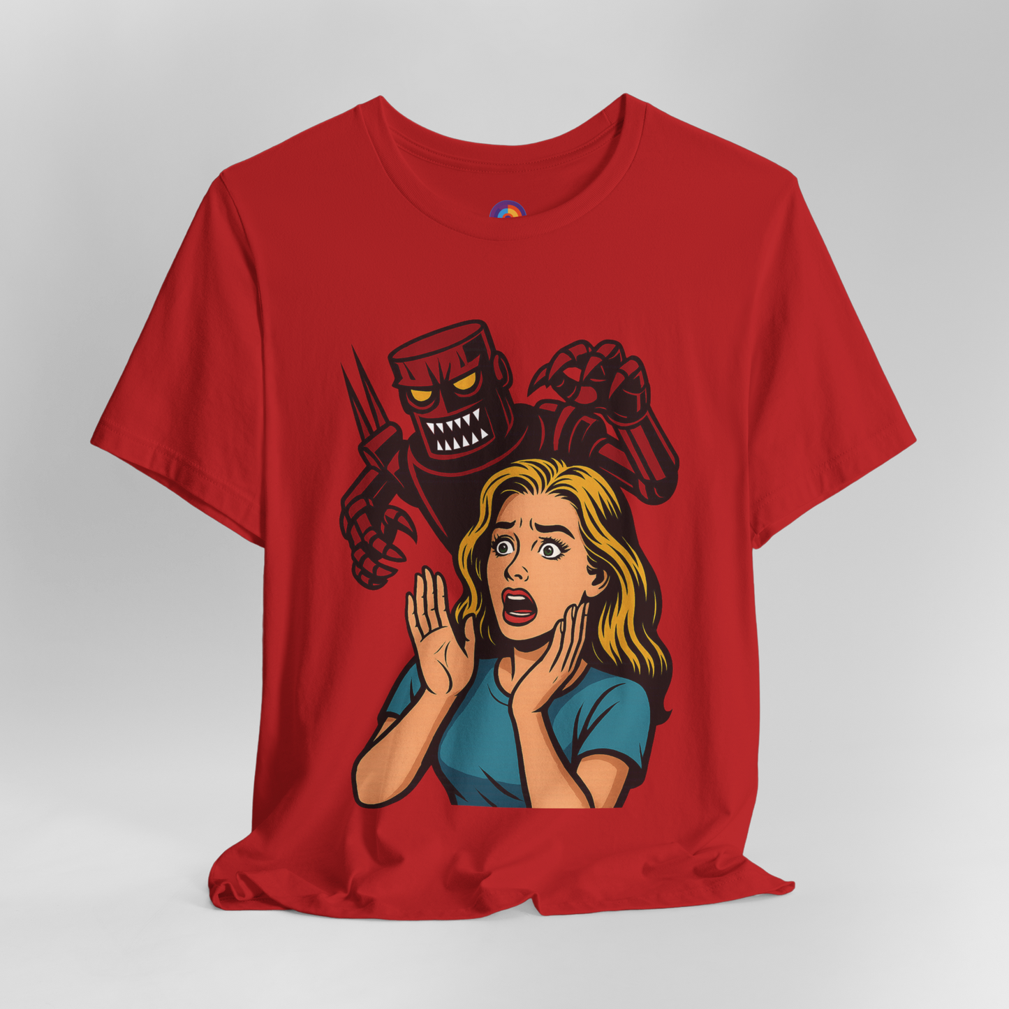 Robot T-Shirt – Vintage Sci-Fi Comic Art