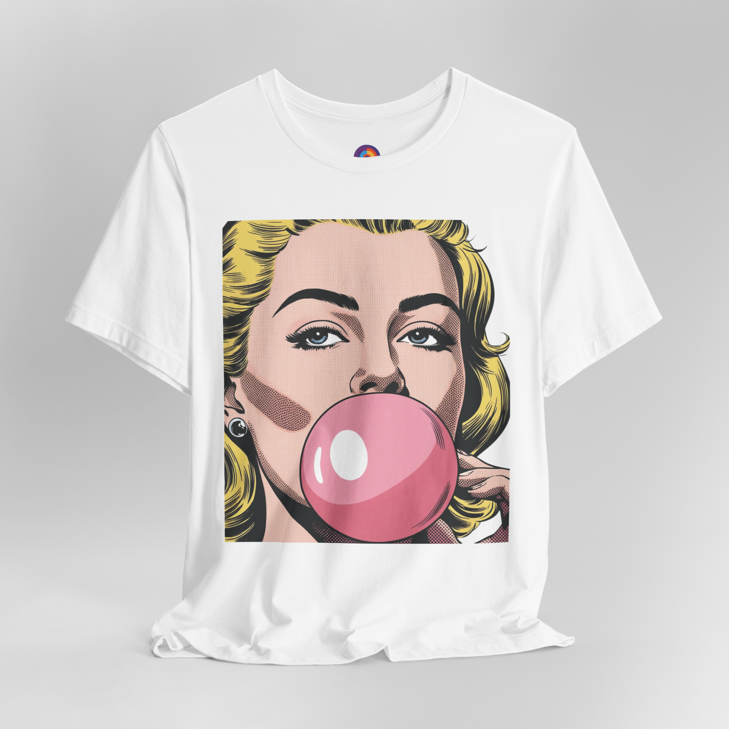 Bubblegum Girl – Pop Art T-Shirt