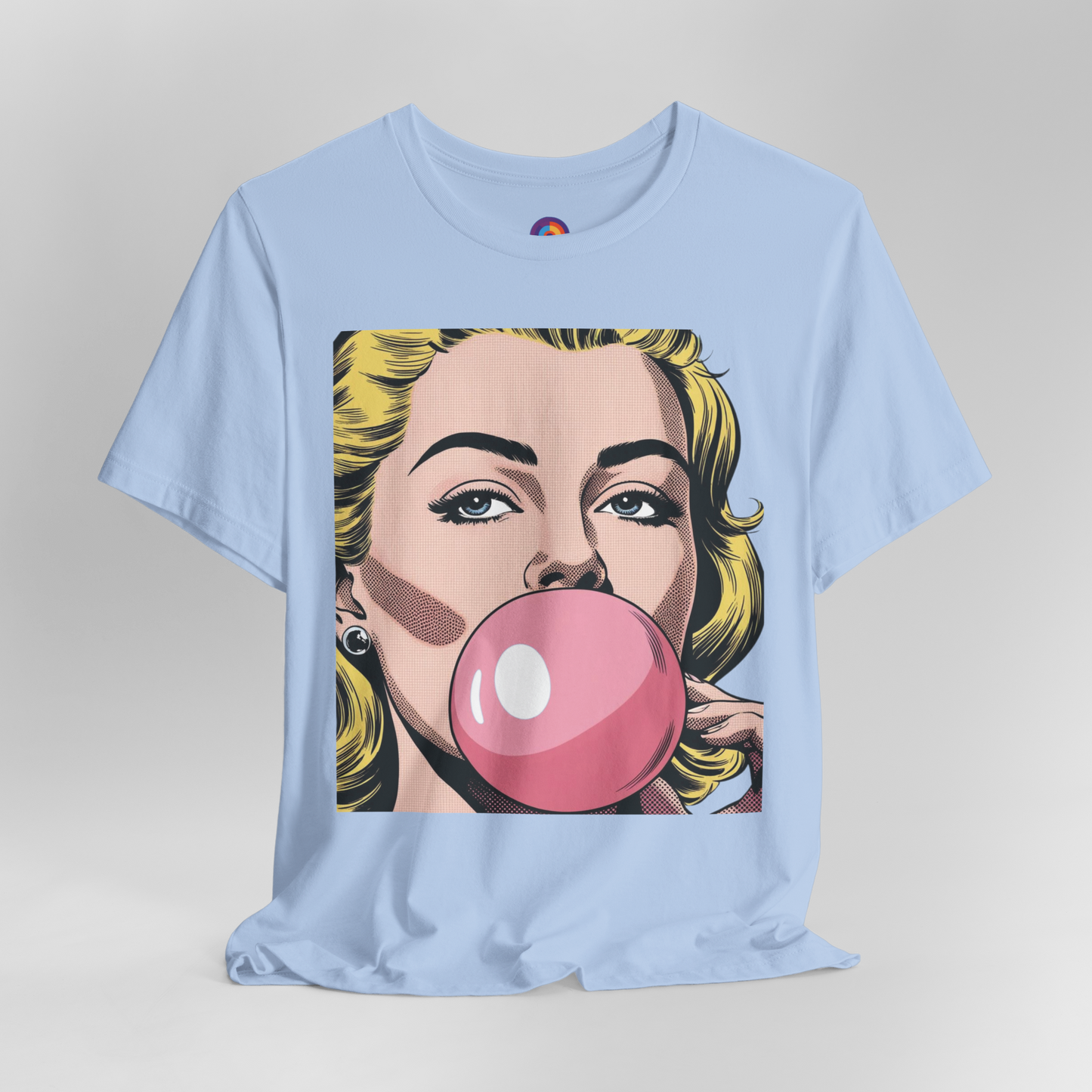Bubblegum Girl – Pop Art T-Shirt