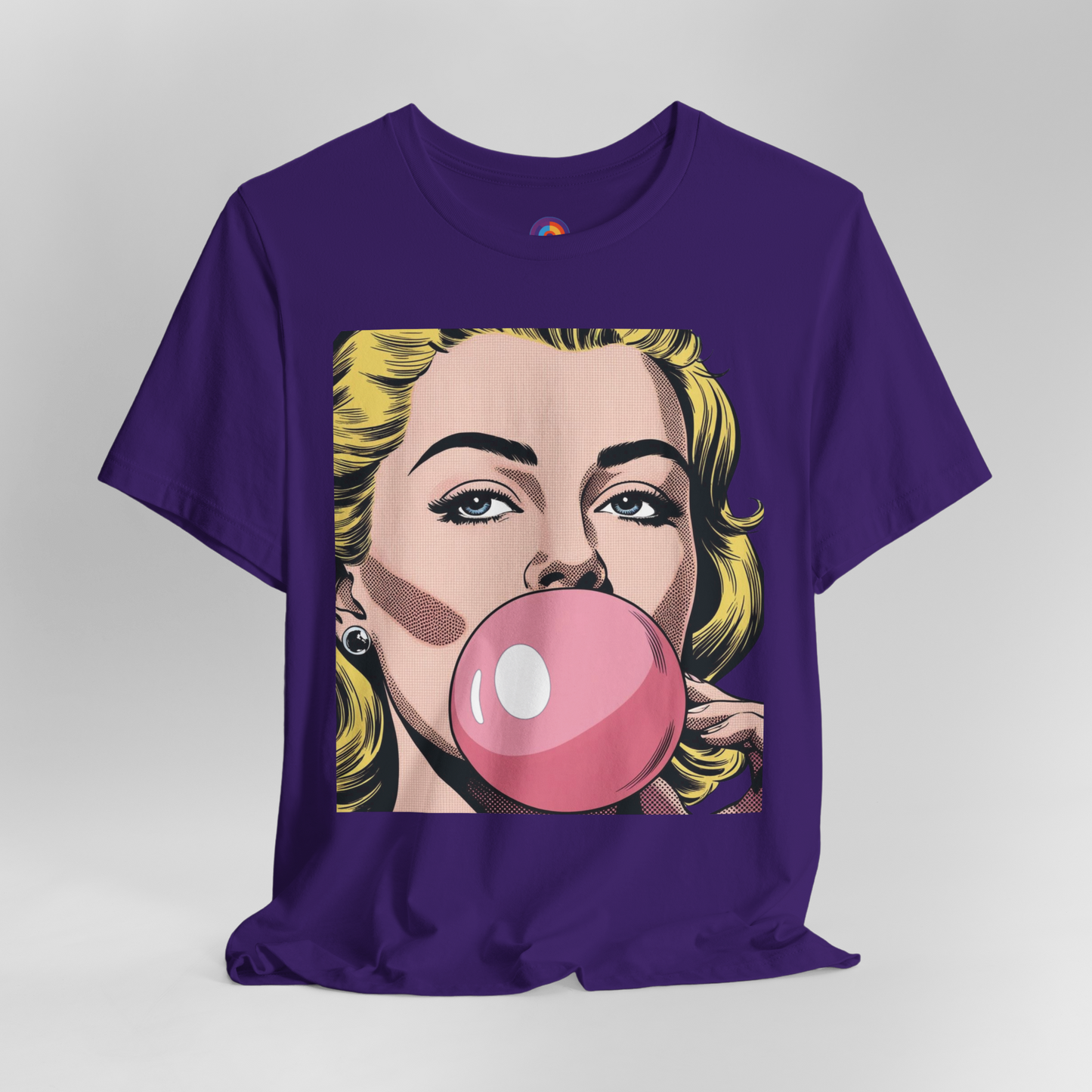 Bubblegum Girl – Pop Art T-Shirt
