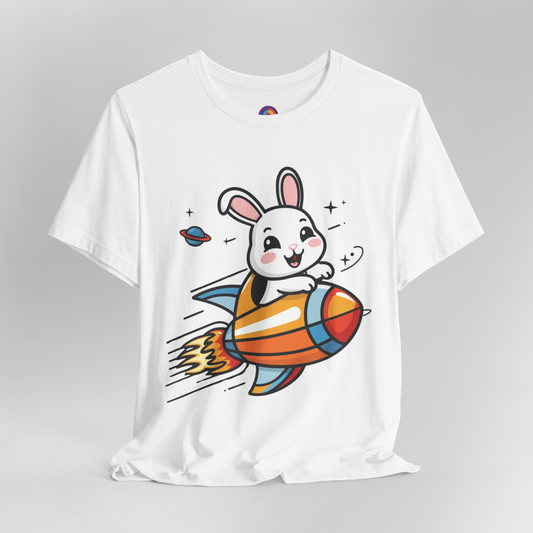 Astro Bunny Voyage - Kawaii Rabbit T-Shirt