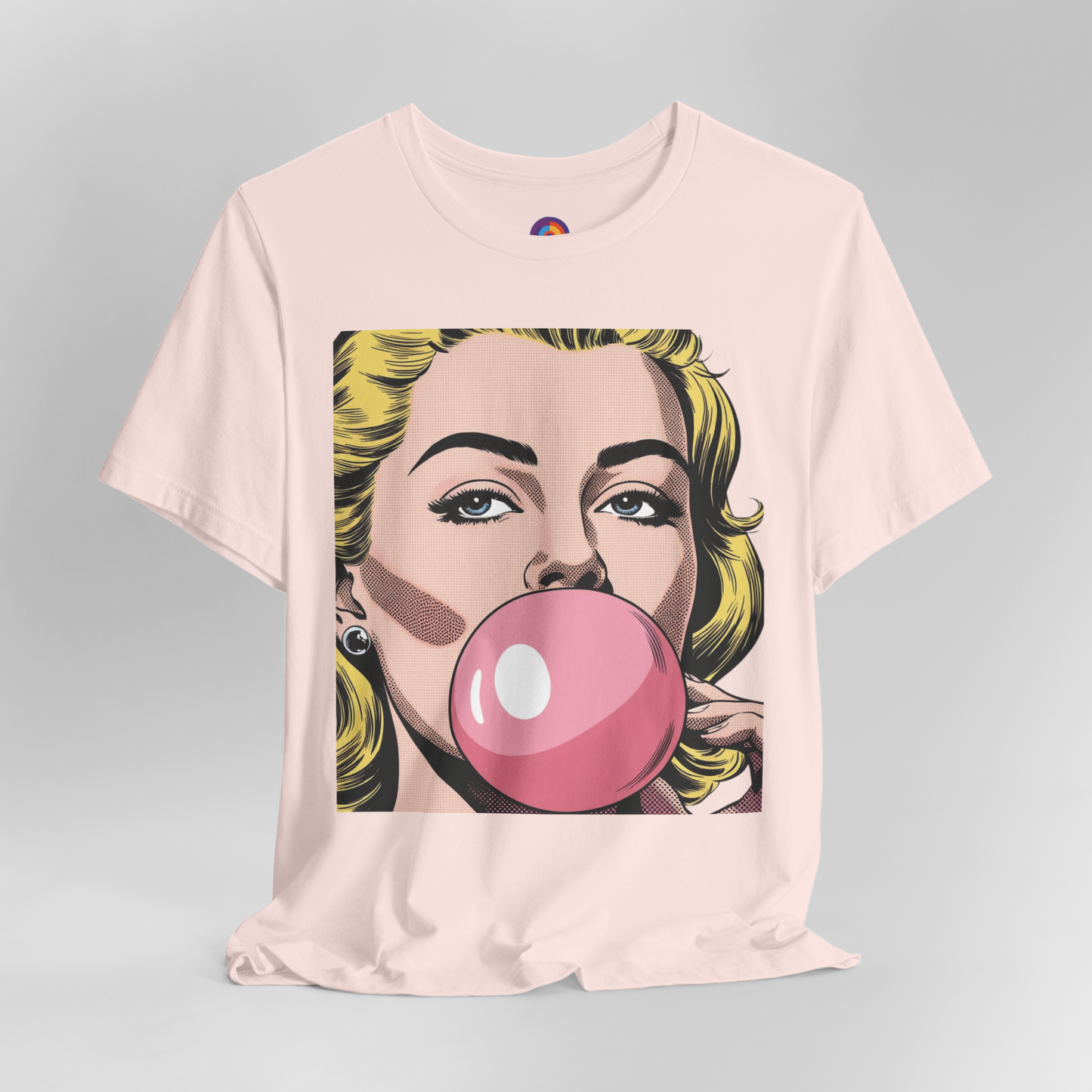 Bubblegum Girl – Pop Art T-Shirt
