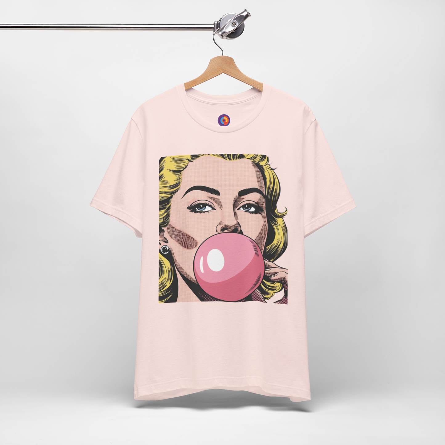 Bubblegum Girl – Pop Art T-Shirt