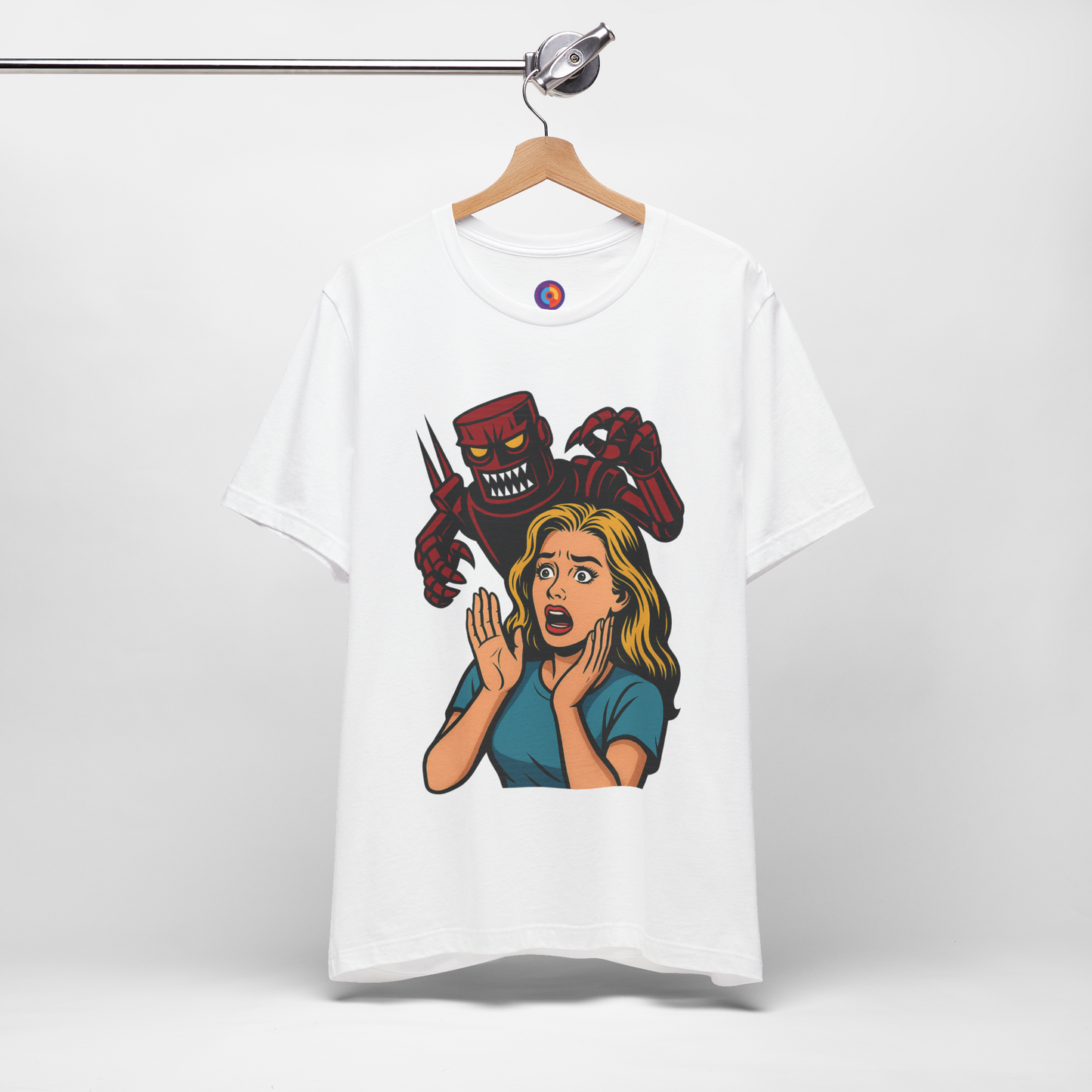 Robot T-Shirt – Vintage Sci-Fi Comic Art