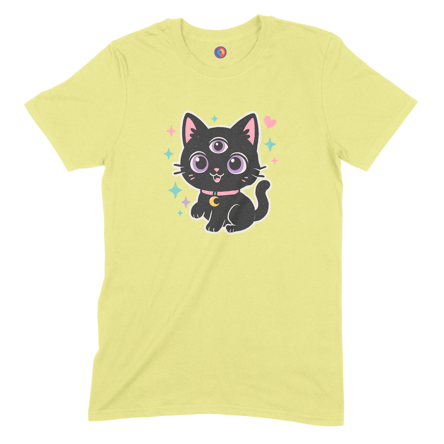 Kawaii Three Eyed Cat T-Shirt