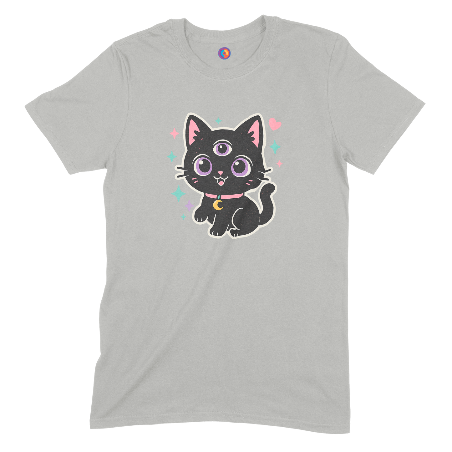 Kawaii Three Eyed Cat T-Shirt