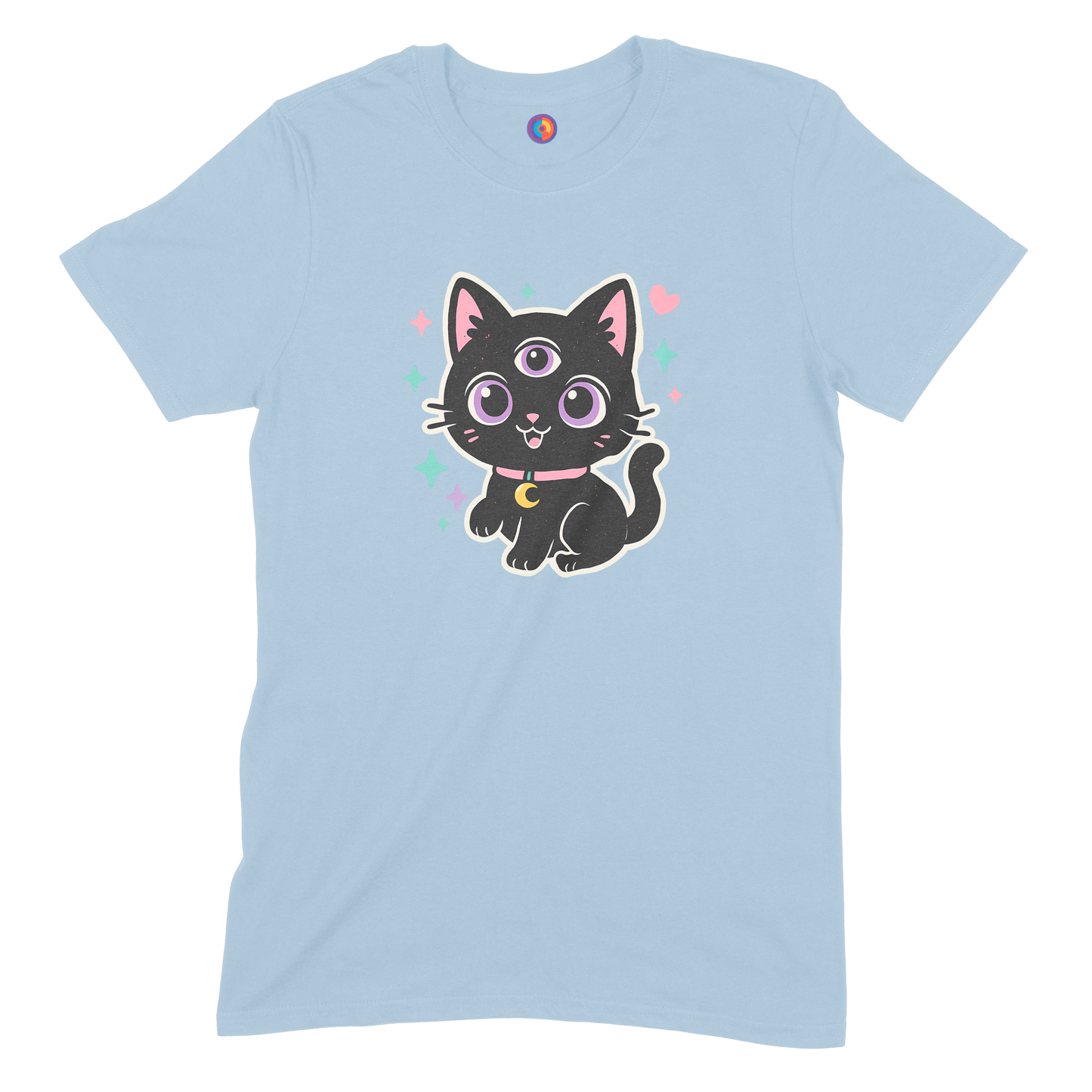 Kawaii Three Eyed Cat T-Shirt