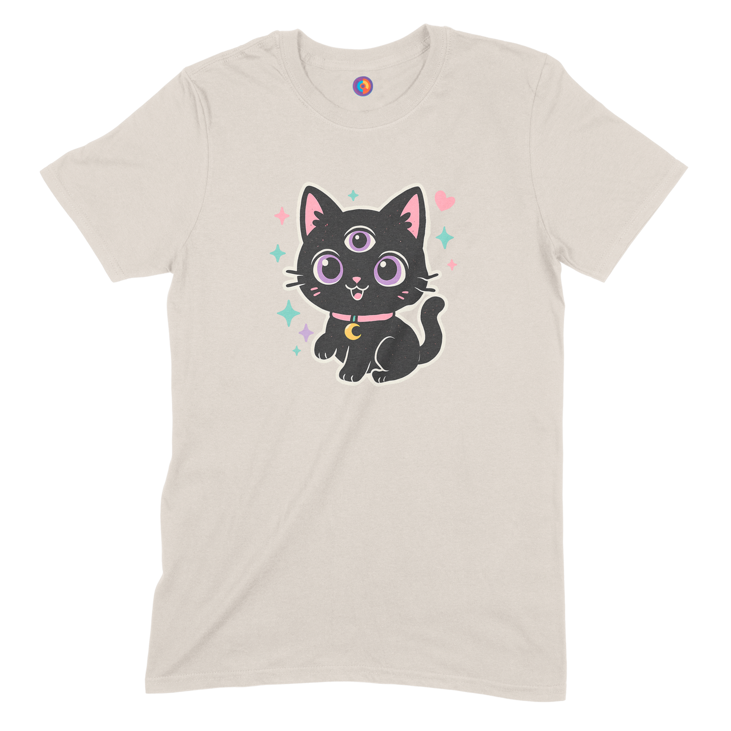 Kawaii Three Eyed Cat T-Shirt