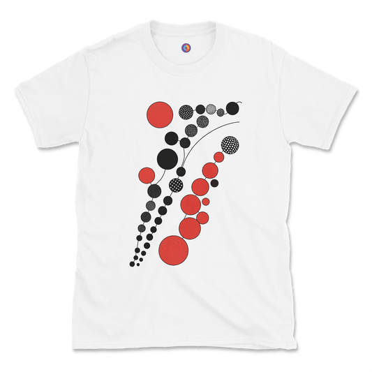 Offset Circles – Geometric T-Shirt