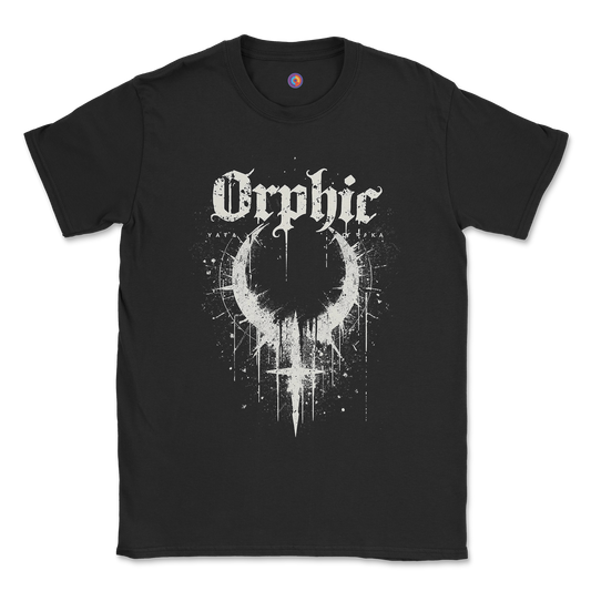 Orphic Sigil T-Shirt – Distressed Occult Symbol Graphic