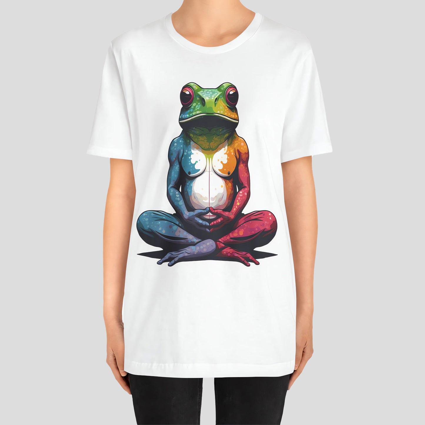 Tranquil Toad - Meditating Frog T-Shirt